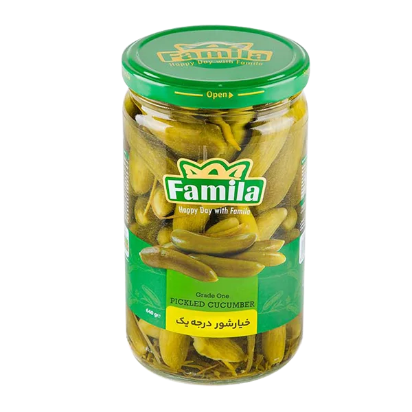 خیار شور درجه ۱ فامیلا