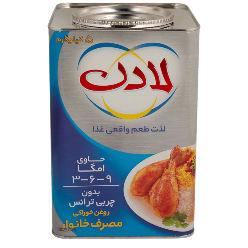 روغن لادن 5 کیلویی - نیمه جامد